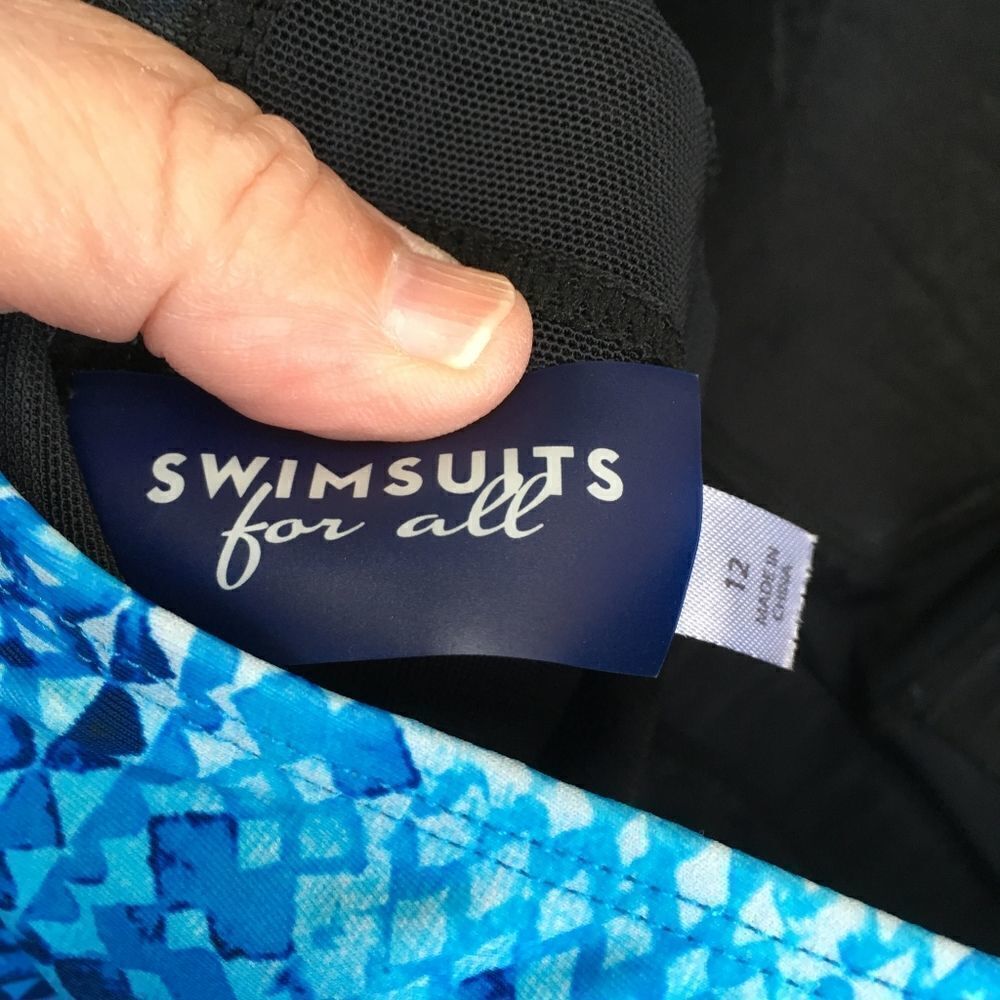 SWIMSUITS FOR ALL ONE PIECE SWIMSUIT IN BLUE‎ - Picture 3 of 4